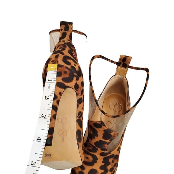 JESSICA SIMPSON WESTERN HIGH HEEL BOOTIE SIZE 5.5 - Picture 7 of 8